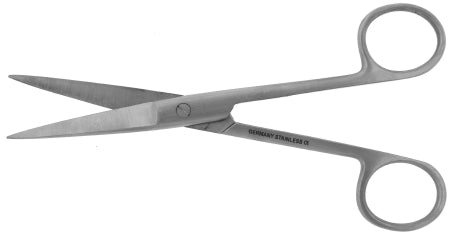 BR Surgical - Operating Scissors 5-1/2 Inch Length Surgical Grade Stainless Steel Finger Ring Handle Straight Sharp Tip / Sharp Tip - BR08-12014