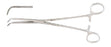 Miltex - Hemostatic Forceps Mixter 9 Inch Length OR Grade German Stainless Steel NonSterile Ratchet Lock Finger Ring Handle Angled Serrated Tip - 25-812