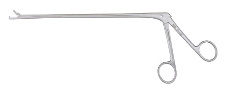 Miltex Miltex Uterine Biopsy Forceps Wittner 8-1/2 Inch OR Grade Stainless Steel (German) NonSterile NonLocking Finger Ring Handle Straight 3.5 X 8 mm Tapered Oblong Bite w/Teeth on Lower Jaw - 30-1487