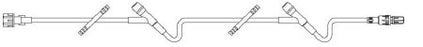 Baxter Baxter Extension Set 42 Inch Tubing 2 Ports 5.0 mL Priming Volume - ACT5612