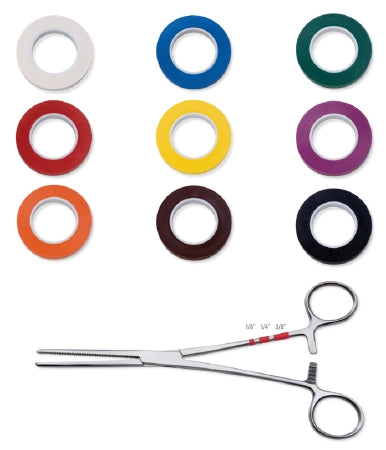 Key Surgical Barkley Blank Label Tape Multipurpose Label Without Legend Blue 8-1/2 X 11 Inch - T-02-02