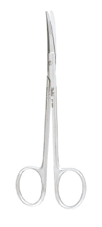 Miltex Miltex Operating Scissors Fomon 5 Inch Length OR Grade Stainless Steel (German) NonSterile Finger Ring Handle Slightly Curved Blade Blunt/Blunt - 21-600