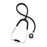 Welch Allyn Pediatric Stethoscope, 28", Forest Green - 5079-287
