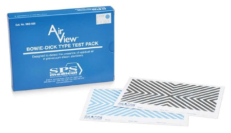 AirView - Sterilization Bowie-Dick Test Pack Steam 4-5/8 X 6-1/4 Inch - SBD-030
