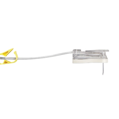 Gripper Plus - Huber Infusion Set 22 Gauge 3/5 Inch 8 Inch Tubing Split Septum Y-Site - 21-2860-24