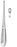 Miltex Miltex Spinal Fusion Curette Hibbs-Spratt 9 Inch Length Single-ended Handle Size 3 Tip Oval Cup Tip - 26-1634