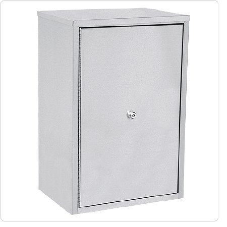 Beam - Narcotic Cabinet Wall Mount Stainless Steel 4 Shelves Keyed Double Lock - 181683