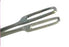 Medgyn Products MedGyn Obstetrical Forceps Sopher Original 10-1/2 Inch Surgical Grade Stainless Steel NonSterile NonLocking Finger Ring Handle Slightly Curved Medium Serrated Oval Jaws w/Concave Tips - 31130