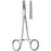Econo - Mosquito Forceps Halsted 5 Inch Length Floor Grade Pakistan Stainless Steel Sterile Ratchet Lock Finger Ring Handle Straight Serrated Tip - 96-2537A