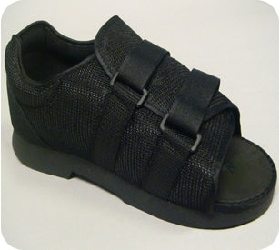 Bird & Cronin Post-Op Shoe Small Black Male - 8143272