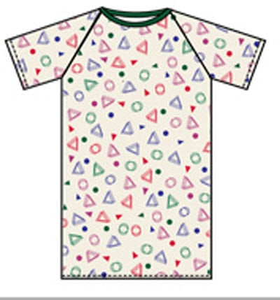 Lew Jan Textile - Patient Exam Gown 3X-Large Print Reusable - V64-506IVP
