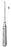 Miltex - Endaural Curette Lempert 8-1/4 Inch Length Hollow Handle with Grooves Size 0000 Tip Oval Cup Tip - 19-1352