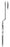 Miltex Miltex Ear Knife Sexton Stainless Steel 7 Inch Flat Handle NonSterile Reusable - 19-500