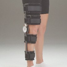 Deroyal Knee Brace Transition* One Size Fits Most Loop Lock Closure 17 To 23 Inch Circumference Left Or Right Knee - KB5000-00
