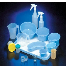 Deroyal Bowl Put-Ups Blue Single Use Plastic - 475821