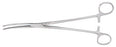 Miltex - Artery Forceps Sarot 9-1/2 Inch Length OR Grade German Stainless Steel NonSterile Ratchet Lock Finger Ring Handle Curved Serrated Tip - 25-800
