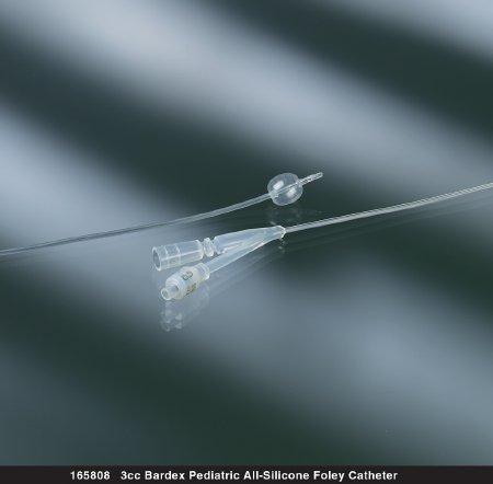 Bardex - Foley Catheter 2-Way Standard Tip 5 cc Balloon 20 Fr. Silicone - 165820