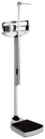 seca 700 - Column Scale with Height Rod Balance Beam Display 400 lbs. / 181 kg Capacity White Analog - 7001321993