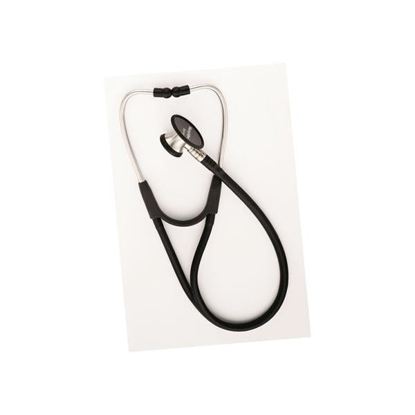Welch-Allyn Stethoscope Cardiology Harvey Elite Black Adult 28" Nonchill 2-Head Ea - 5079-125