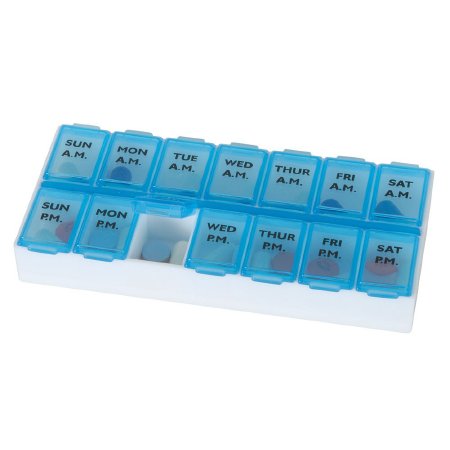 Apothecary Products Ezy Dose Pill Organizer EZY Dose Medium 7 Day 2 Dose - 67375