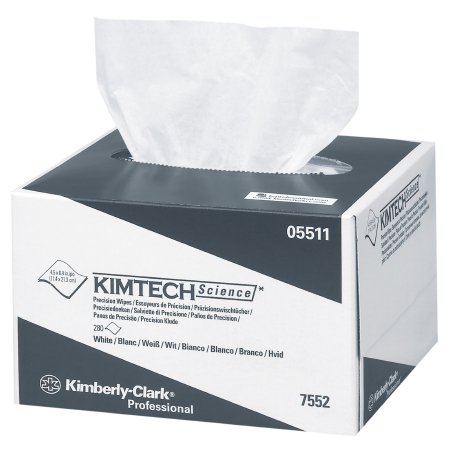 Kimtech Science Precision - Task Wipe Light Duty White NonSterile 1 Ply Tissue 4-2/5 X 8-2/5 Inch Disposable - 05511