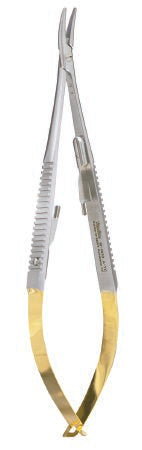 Integra Lifesciences - Needle Holder 5-1/2 Inch Length Serrated Jaws Spring Handle - 18-1832A-TC