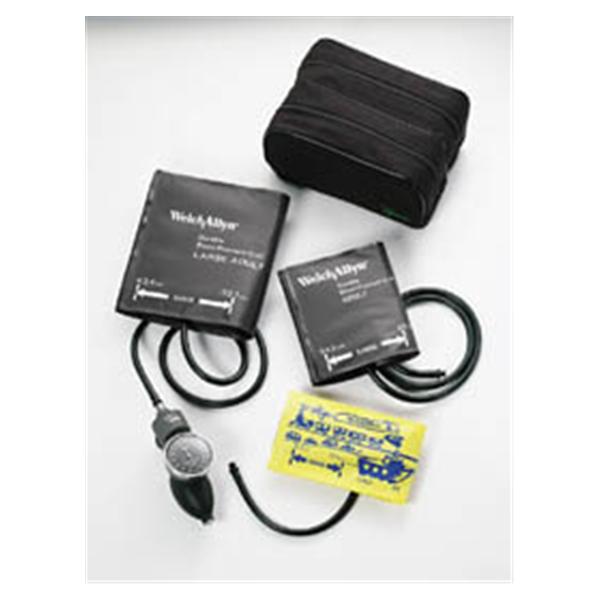Welch-Allyn Sphygmomanometer Aneroid Tycos Adult/Child Arm Dial Display Black Ea - 5098-20