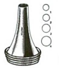 Miltex Ear Speculum Size 3 Stainless Steel 3 mm OD - 19-48-A
