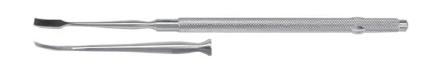Miltex Miltex Chisel Freer 4 mm Curved Blade OR Grade Stainless Steel NonSterile 6-1/2 Inch Length - 18-1960