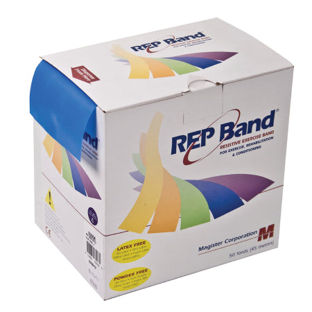 REP Band - Exercise Resistance Band Blueberry 4 Inch X 50 Yard Heavy Resistance - 10-1092