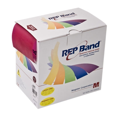 REP Band - Exercise Resistance Band Plum 4 Inch X 50 Yard X-Heavy Resistance - 10-1093