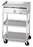 Fabrication Enterprises Mobile Stand Stainless Steel 29-1/2 X 18-3/4 X 16-3/4 Inch 1 Drawer Silver - 00-4018