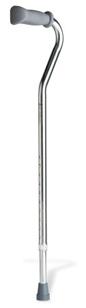Guardian - Offset Cane Aluminum 30 to 39 Inch Height Silver - G05355