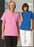 Fashion Seal Uniforms Poplin Scrub Shirt Large Burgundy 2 Pockets Short Sleeves Female - 7324-L