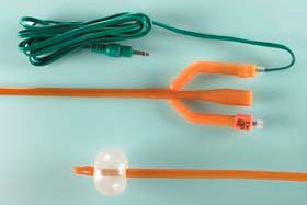 Bard - Temperature-Sensing Foley Catheter 2-Way Standard Tip 5 cc Balloon 18 Fr. Silicone - 119218M