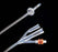 Lubri-Sil I.C. - Foley Catheter 3-Way Standard Tip 5 cc Balloon 16 Fr. Antimicrobial Hydrogel Coated Silicone - 70516SI