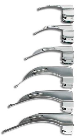 Sun Med GreenLine Laryngoscope Blade Macintosh American Style Size 2 Child - 5-5231-02