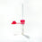 Ram Scientific Safe-T-Fill Capillary Blood Collection Tube Serum Tube Clot Activator / Separator Gel Additive 10.8 X 46.6 mm 200 µL Red Attached Cap Plastic Tube - 77421