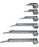 Sun Med - Laryngoscope Blade Miller German Type Size 3 Medium Adult - 5-5273-03