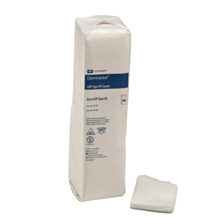 Dermacea - USP Type VII Gauze Sponge Cotton 12-Ply 3 X 3 Inch Square NonSterile - 441206
