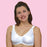 Frank Stubbs Compression Bra White Size 44, 2 X-Large - F020098