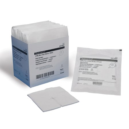 Dermacea - Drain Sponge Nonwoven 4 X 4 Inch Sterile - 441407