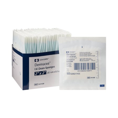 Dermacea - I.V. Sponge Nonwoven 2 X 2 Inch Sterile - 441408