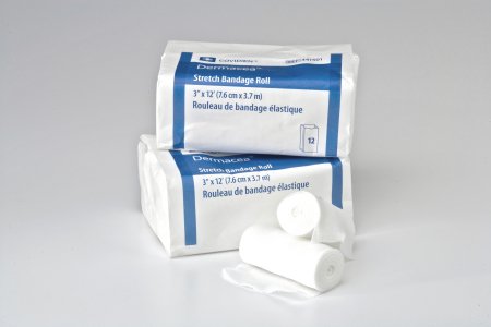 Cardinal Dermacea Conforming Bandage Cotton / Polyester 1-Ply 3 Inch X 4 Yard Roll Shape NonSterile - 441501