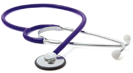 Proscope 660 - Classic Stethoscope Purple 1-Tube 21 Inch Tube Single Head Chestpiece - 660V