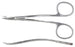 Miltex - Operating Scissors LaGrange 4-1/4 Inch Length Surgical Grade Stainless Steel NonSterile Finger Ring Handle Curved Blade Sharp Tip / Sharp Tip - 5D-324