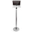 US Plastic Corp. Iron and Steel Umbrella Bag Stand, 49" x 12" - U100