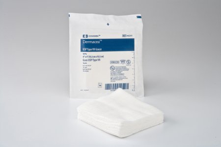 Dermacea - USP Type VII Gauze Sponge Cotton 16-Ply 4 X 4 Inch Square Sterile - 442215