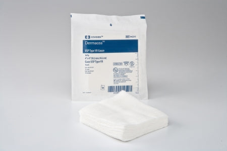 Cardinal Dermacea USP Type VII Gauze Sponge Cotton 16-Ply 4 X 4 Inch Square Sterile - 442215