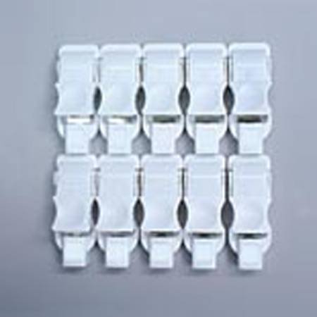Midmark Universal ECG Clips Fits 3mm and 4mm IQecg & IQstress - 3-047-0001